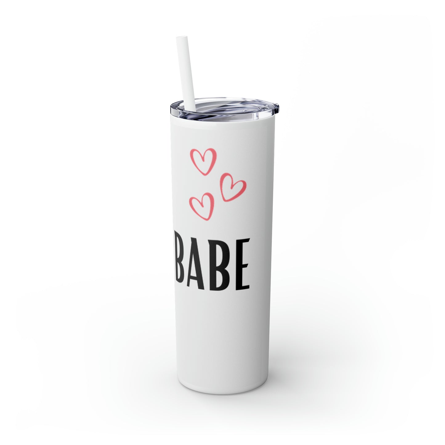 Skinny Tumbler with Straw, 20oz